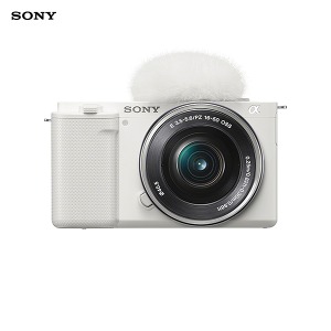 소니 ZV-E10 + 16-50mm 미러리스 카메라 ZV-E10L(화이트)
